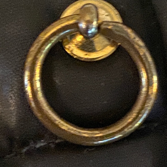 Vintage Satin Bag w/ Adjustable Gold Chain - Picture 7 of 8